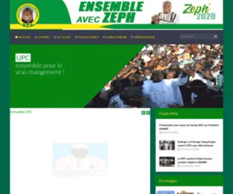 Upcburkina.org(Accueil) Screenshot