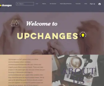 Upchangescommunity.com(Upchanges) Screenshot