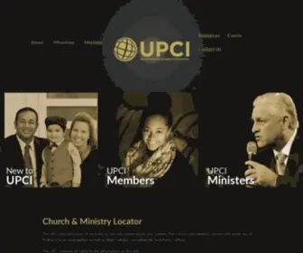 Upci.org(The United Pentecostal Church International) Screenshot