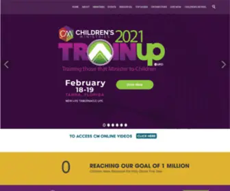 Upcichildrensministries.org(The mission of UPCI Children's Ministries) Screenshot