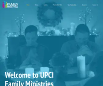 Upcifamily.com(UPCI’s mission) Screenshot