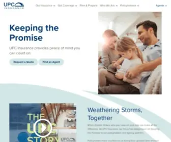 Upcinsurance.com(Keeping the Promise) Screenshot