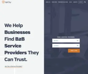 Upcity.com(UpCity's inbound marketing and SEO software) Screenshot