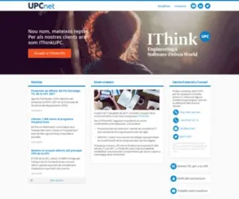 Upcnet.es(UPC) Screenshot