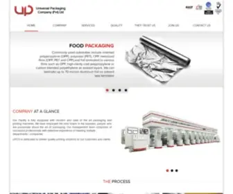 Upco.pk(Universal Packaging Company(Pvt)Ltd) Screenshot