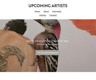 Upcomingartists.org(Upcoming Artists) Screenshot