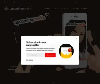 Upcomingmedia.com(Augmented Reality) Screenshot