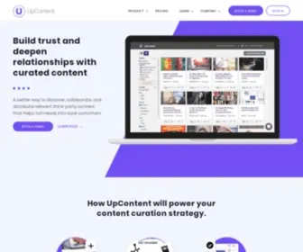 Upcontent.com(UpContent) Screenshot