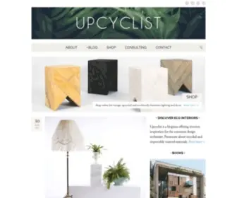 Upcyclist.co.uk(Inspiration for conscious ) Screenshot