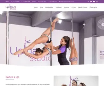 Updancestudio.com.br(Updance studio) Screenshot