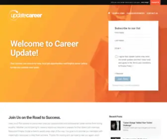 Updatecareer.com(Update Career) Screenshot