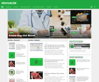 Updateilmu.com(Update ilmu Anda di) Screenshot