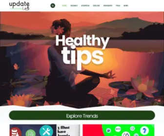 Updatelook.com(Learn yoga) Screenshot