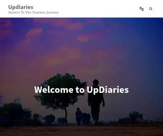 Updiaries.com(Answer To The Timeless Journey) Screenshot