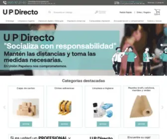 Updirecto.es(Cajas de cartón) Screenshot
