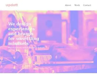 Updott.com(Brand and Experience Design) Screenshot