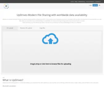 Updrives.com(Easy way to share your files) Screenshot