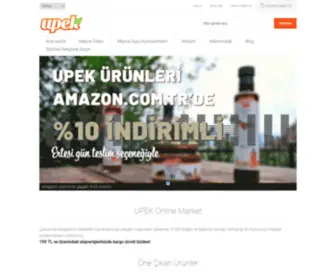 Upek.com.tr(Her zaman sağlıklı ve doğal) Screenshot