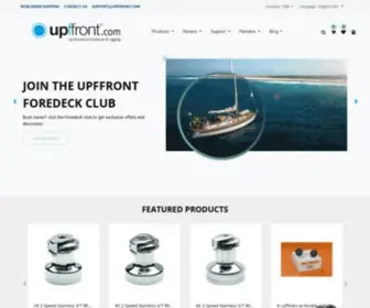 Upffront.com(Sail Boat Hardware and Rigging l Upffront) Screenshot