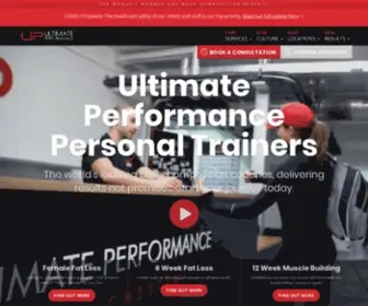 Upfitness.com.sg(Ultimate Performance) Screenshot