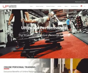 Upfitness.com(Personal Trainer London) Screenshot