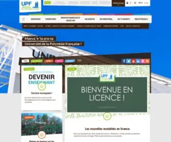 UPF.pf(Accueil UPF) Screenshot