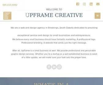 Upframecreative.com(Website Design) Screenshot