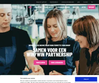 Upfresh.be(UpFresh, de smaakvolle partner voor jouw versassortiment) Screenshot