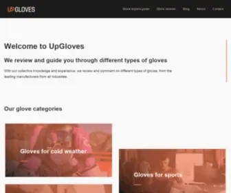 Upgloves.com(This is a default index page for a new domain) Screenshot