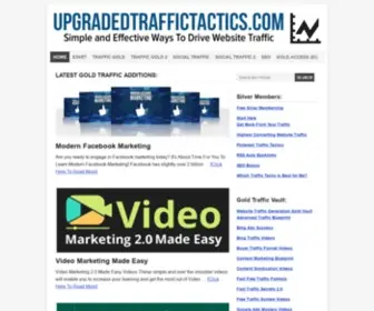 Upgradedtraffictactics.com(WordPress) Screenshot