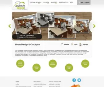 Upgradespace.com(Create Your Own House Design) Screenshot