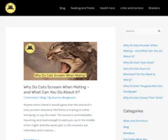 Upgradeyourcat.com(The ultimate cat blog) Screenshot