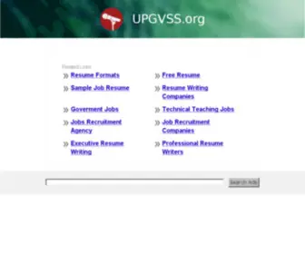 UPGVSS.org(UPGVSS) Screenshot