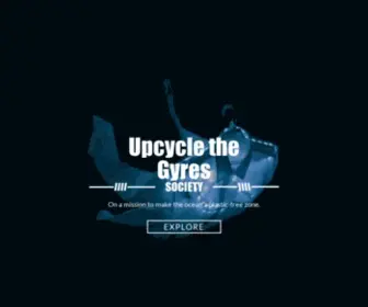 Upgyres.org(Plastic-Free Oceans) Screenshot