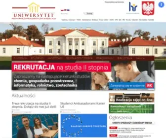 UPH.edu.pl(Uniwersytet Przyrodniczo) Screenshot