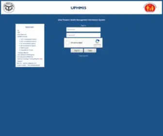 Uphmis.in(HTTP Status 404) Screenshot