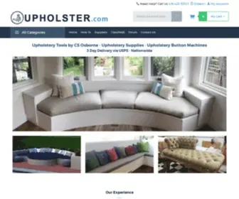Upholster.com(Upholstery) Screenshot