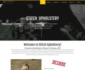 Upholsterychandler.com(Chandler Upholstery Pros) Screenshot