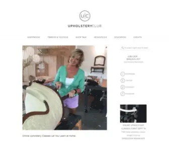 Upholsteryclub.com(Upholstery Club) Screenshot