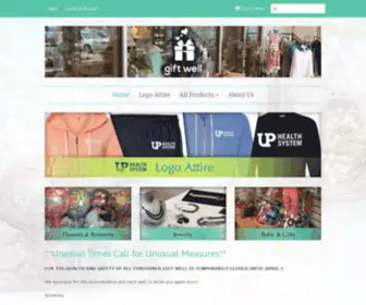Uphospitalitygifts.com(Gift Well) Screenshot