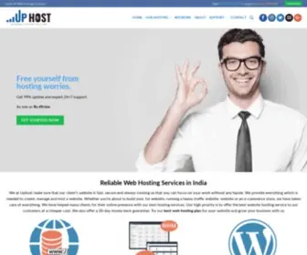 Uphost.in(Web Hosting Company in India) Screenshot