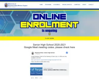 UPHSL.edu.ph(University of Perpetual Help System) Screenshot