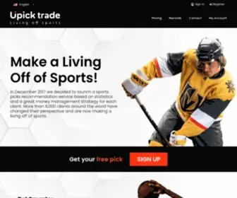 Upicktrade.com(UpickTrade) Screenshot