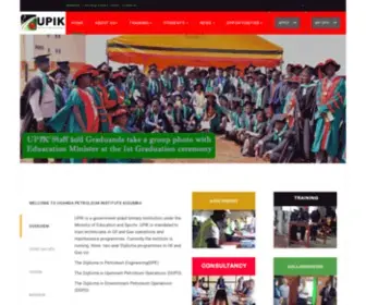 Upik.ac.ug(UGANDA PETROLEUM INSTITUTE) Screenshot