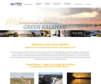 Upington.com(Northern Cape Accommodation & Tourism) Screenshot