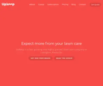 Upkeep.today(Upkeep Lawn Care) Screenshot