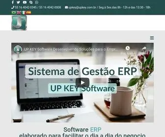 Upkey.com.br(Sistema gerencial) Screenshot