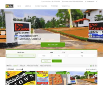 Upland.lk(Upland Property Development) Screenshot