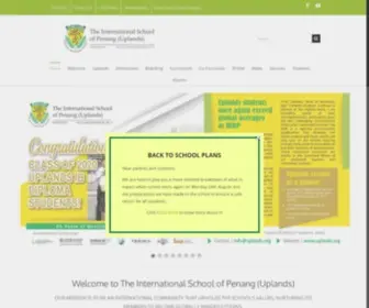 Uplands.org(The International School of Penang (Uplands)) Screenshot