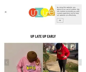 Uplateupearly.com(Up Late Up Early Official Site) Screenshot